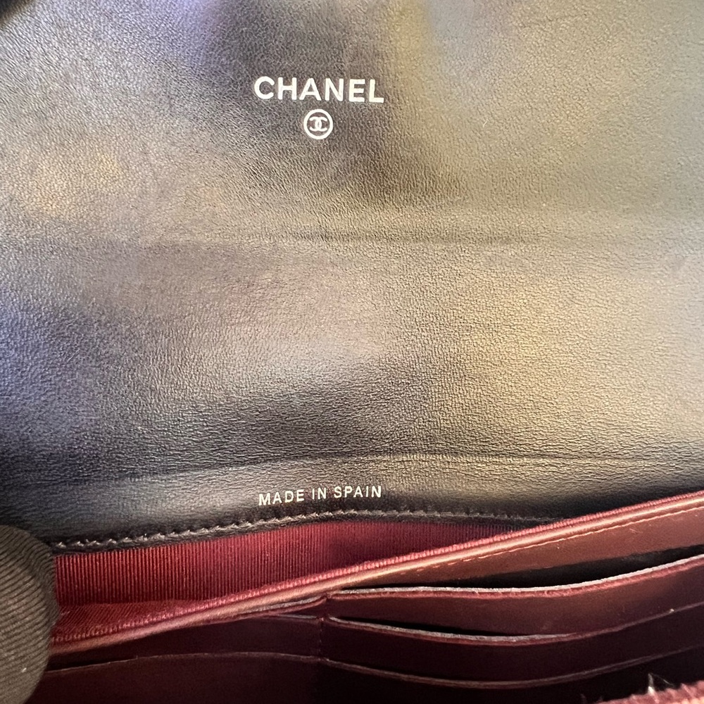 CHANEL GUSSET CLASSIC FLAP WALLET - Picture 5 of 15